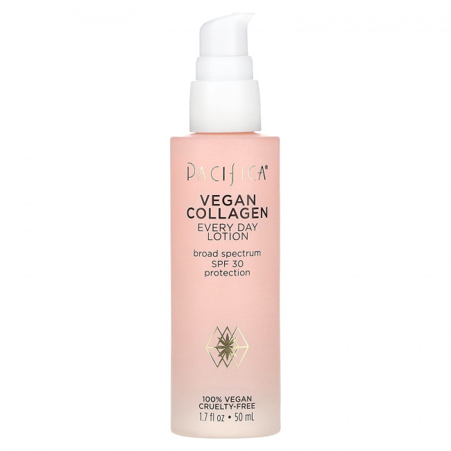 Pacifica, Vegan Collagen, ежедневный лосьон, SPF 30, 50 мл (1,7 жидк. Унции)