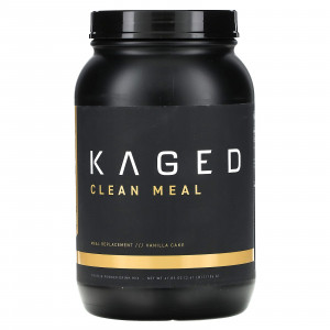 Kaged, Clean Meal, заменитель еды, ванильный торт, 1186 г (2,61 фунта)