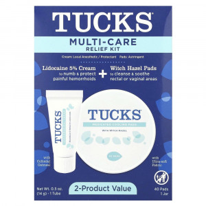 Набор для оказания первой помощи Tucks Multi-Care Relief Kit, 1 комплект.