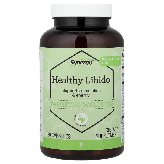 Vitacost, Synergy®, Здоровое либидо, 180 капсул