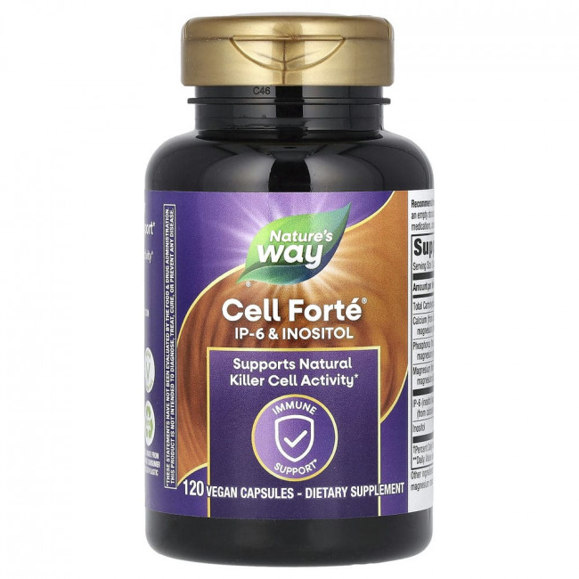 Nature's Way, Cell Fort?, IP-6 и инозитол, 120 растительных капсул