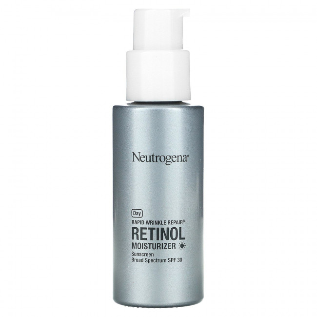 Neutrogena, Rapid Wrinkle Repair, дневное увлажняющее средство против морщин с ретинолом, SPF 30, 29 мл (1 жидк. унция)