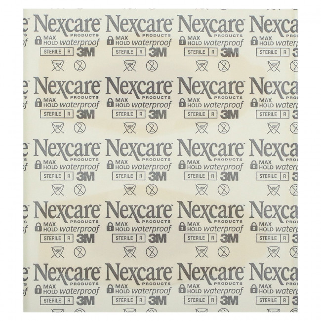 Nexcare, Водонепроницаемые бинты, максимальная фиксация, 60 бинтов одного размера