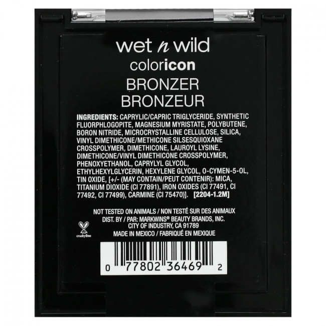 wet n wild, Color Icon, Бронзер, 740A Билет в Бразилию, 11 г (0,38 унции)