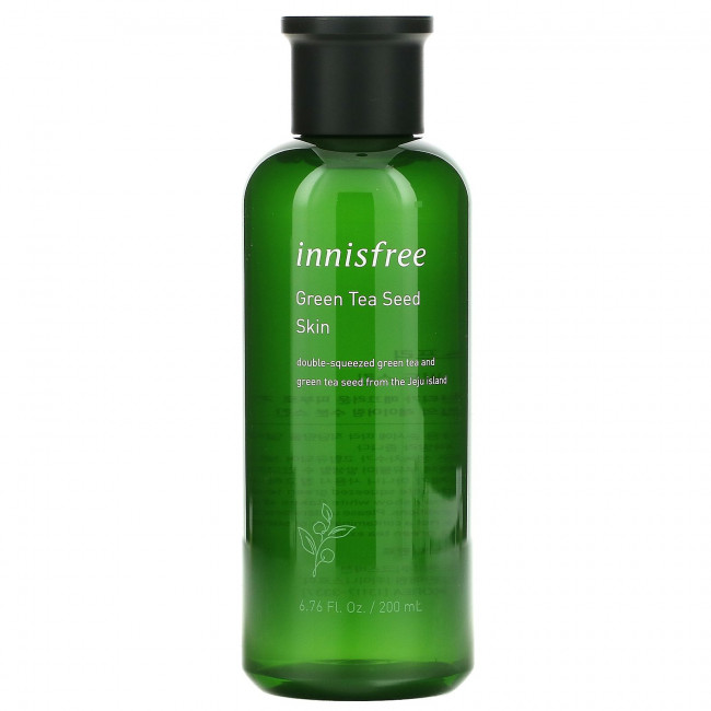 Innisfree, Тонер с экстрактом семян зеленого чая, 200 мл Innisfree, Тонер с экстрактом семян зеленого чая, 200 мл