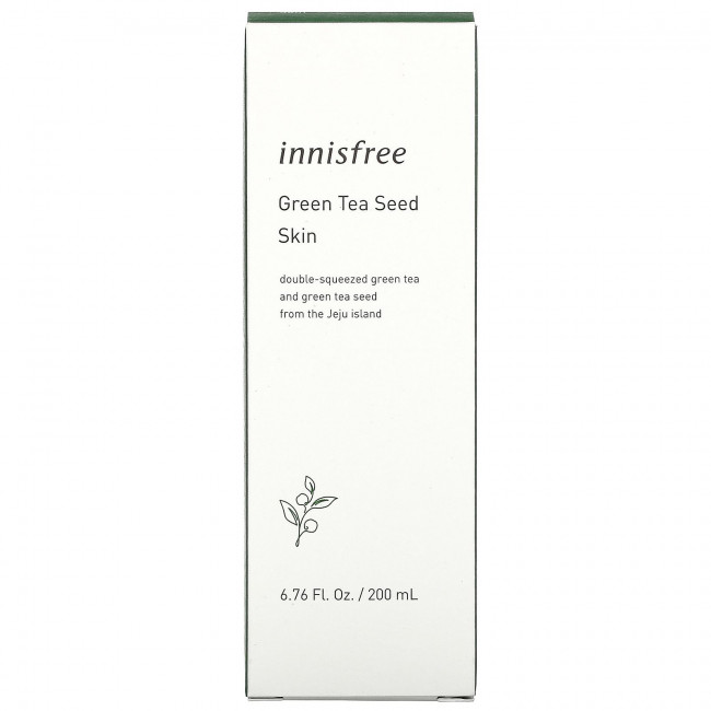 Innisfree, Тонер с экстрактом семян зеленого чая, 200 мл Innisfree, Тонер с экстрактом семян зеленого чая, 200 мл