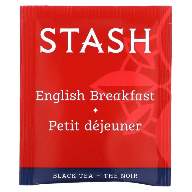 Stash Tea, Black Tea, English Breakfast, 20 Tea Bags, 1.4 oz (40 g)