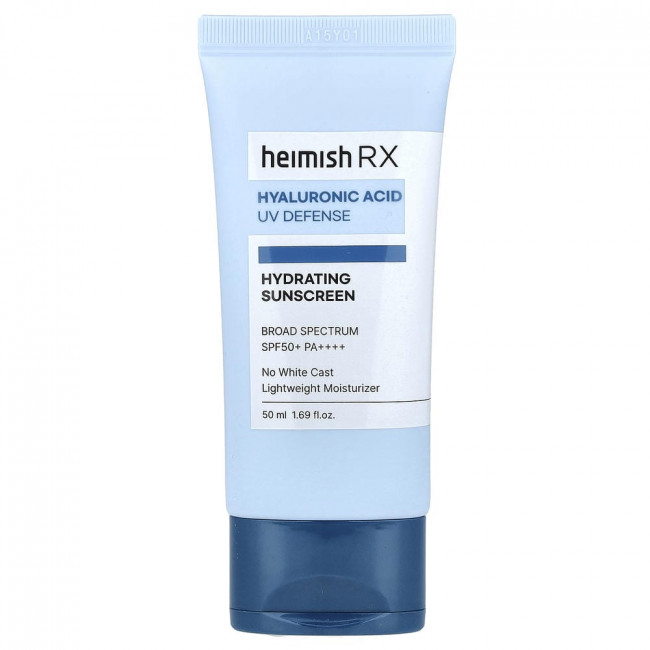 Heimish, увлажняющий солнцезащитный крем, SPF 50+ PA++++, 50 мл (1,69 жидких унций)