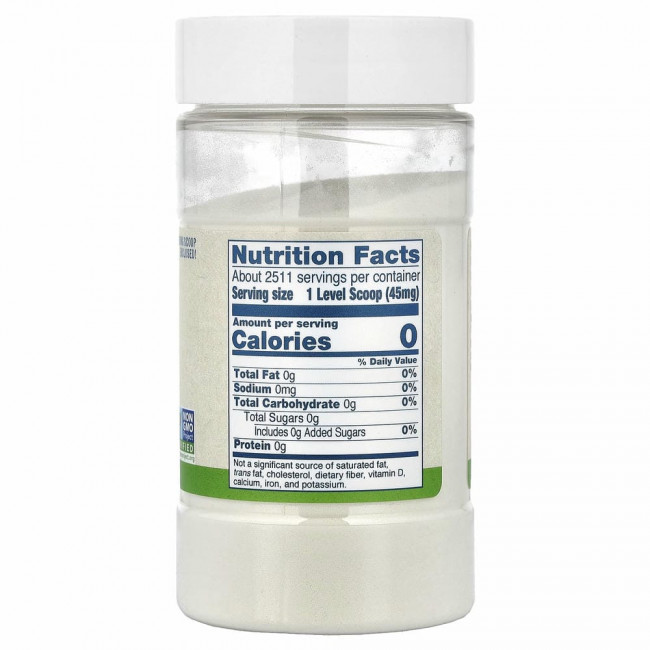 NOW Foods, Сертифицированный органический экстракт стевии, порошок, 4 унции (113 г)
