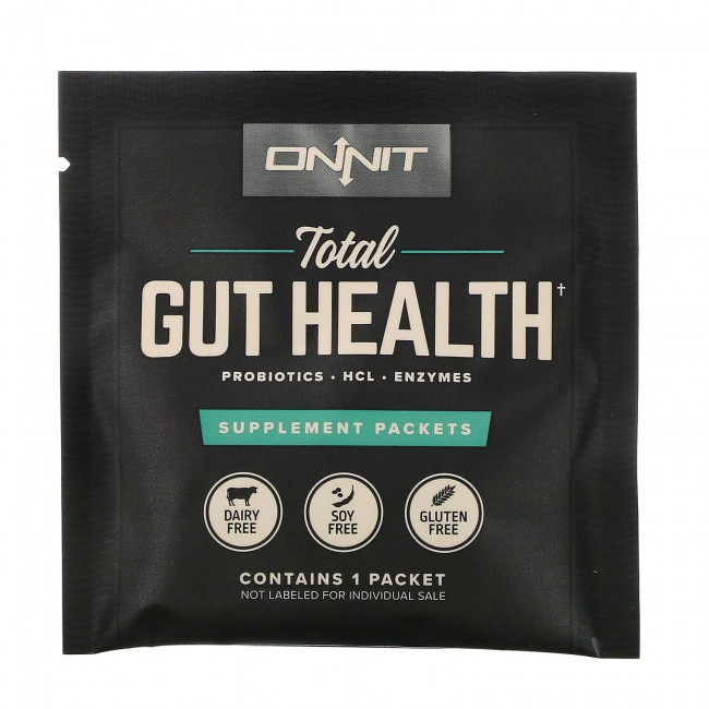 Onnit, Total Gut Health, пакетики с пищевой добавкой, 15 штук Onnit, Total Gut Health, пакетики с пищевой добавкой, 15 штук