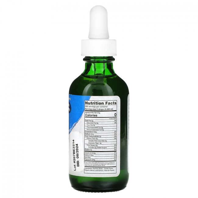 Wisdom Natural, SweetLeaf, Sweet Drops, подсластитель из стевии, со вкусом ванильного крема, 60 мл (2 жидк. унции) Wisdom Natural, SweetLeaf, Sweet Drops, подсластитель из стевии, со вкусом ванильного крема, 60 мл (2 жидк. унции)