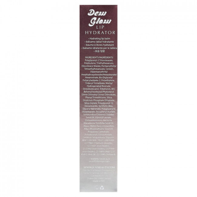J.Cat Beauty, Dew Glow, увлажняющий бальзам для губ, DLB102 Drizzle Sprinkle, 0,12 унции (3,4 г) J.Cat Beauty, Dew Glow, увлажняющий бальзам для губ, DLB102 Drizzle Sprinkle, 0,12 унции (3,4 г)