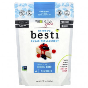 Wholesome Yum, Besti, заменитель сахара, смесь аллулозы из плодов архата, 340 г (12 унций)