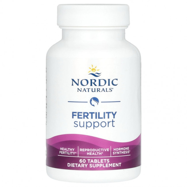 Nordic Naturals, поддержка фертильности, 60 таблеток