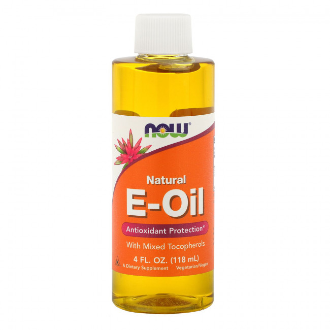 NOW Foods, Натуральное E-Масло, 118 мл NOW Foods, Натуральное E-Масло, 118 мл