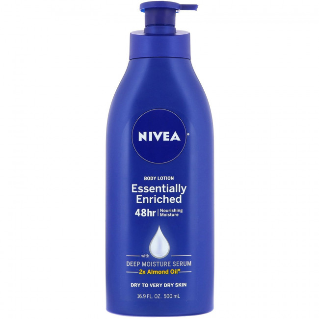 Nivea, Лосьон для тела, существенно обогащенный, 500 мл (16,9 жидк. Унции) Nivea, Лосьон для тела, существенно обогащенный, 500 мл (16,9 жидк. Унции)