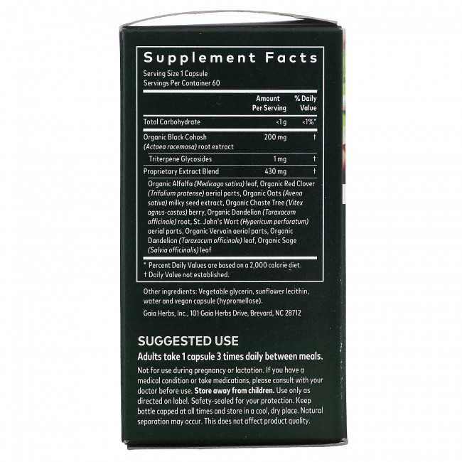 Gaia Herbs, Women's Balance, 60 Veggie Liquid Phyto-Caps Gaia Herbs, Women's Balance, 60 Veggie Liquid Phyto-Caps