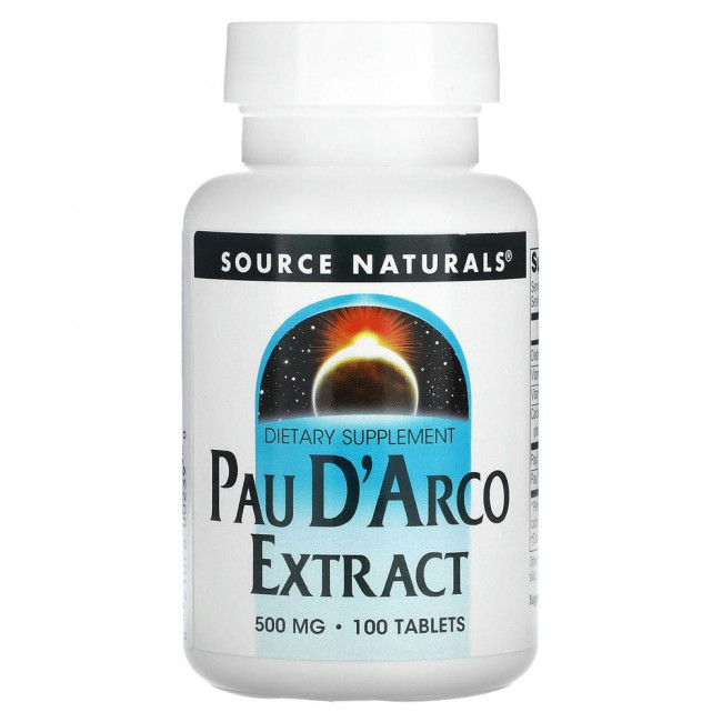 Source Naturals, экстракт коры муравьиного дерева, 500 мг 100 таблеток Source Naturals, экстракт коры муравьиного дерева, 500 мг 100 таблеток