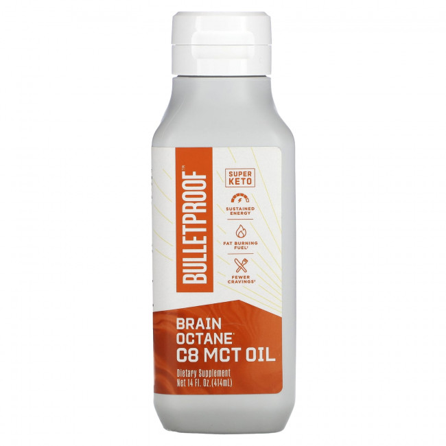 BulletProof, Braine Octane, масло C8 MCT, 414 мл (14 жидк. Унций) BulletProof, Braine Octane, масло C8 MCT, 414 мл (14 жидк. Унций)