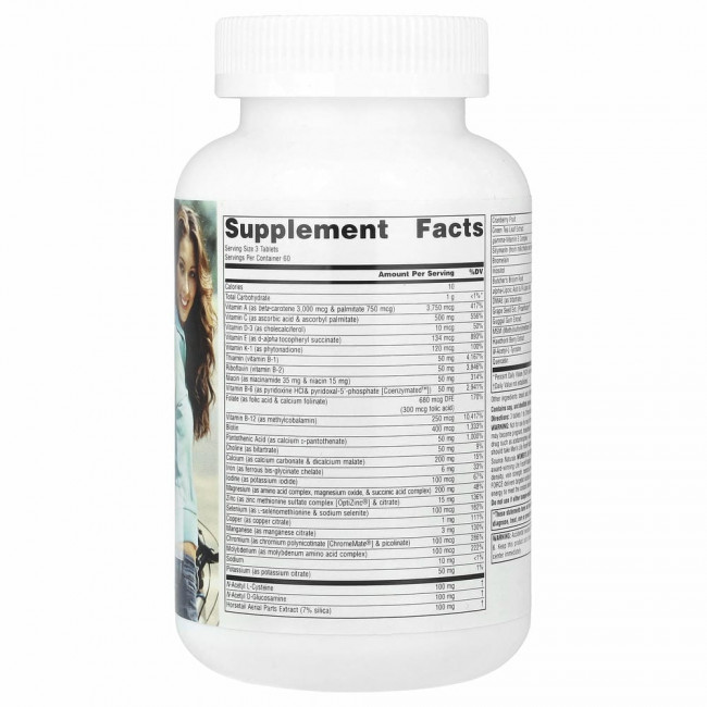 Source Naturals, Women's Life Force Multiple, 180 таблеток