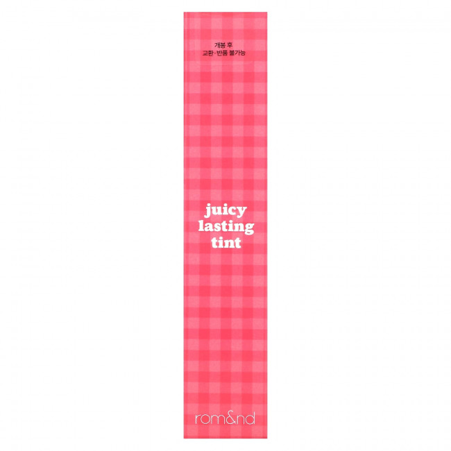 rom&nd, Juicy Lasting Tint, розовое эскимо 27, 5,5 г