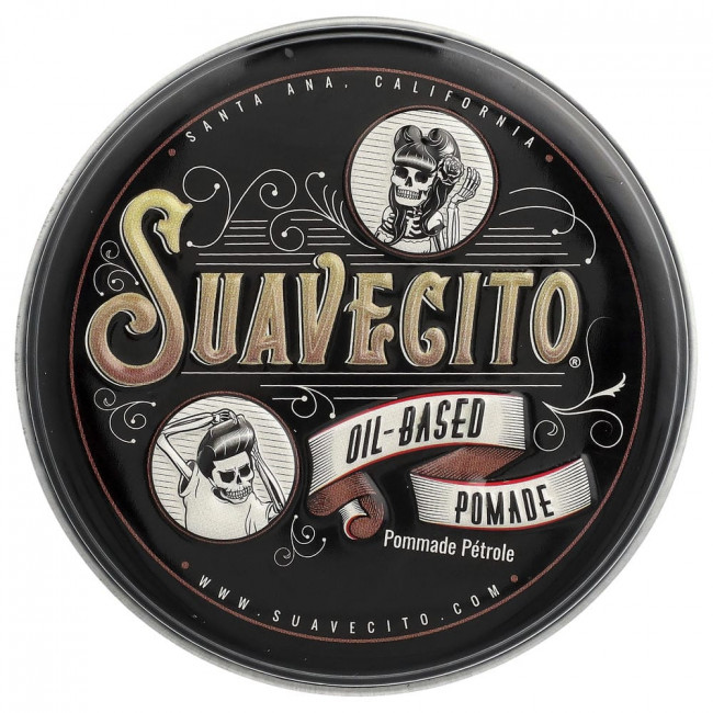 Suavecito, помада на масляной основе, 85 г (3 унции) Suavecito, помада на масляной основе, 85 г (3 унции)