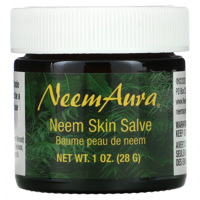 NeemAura, бальзам для кожи с нимом, 28 г (1 унция) NeemAura, бальзам для кожи с нимом, 28 г (1 унция)
