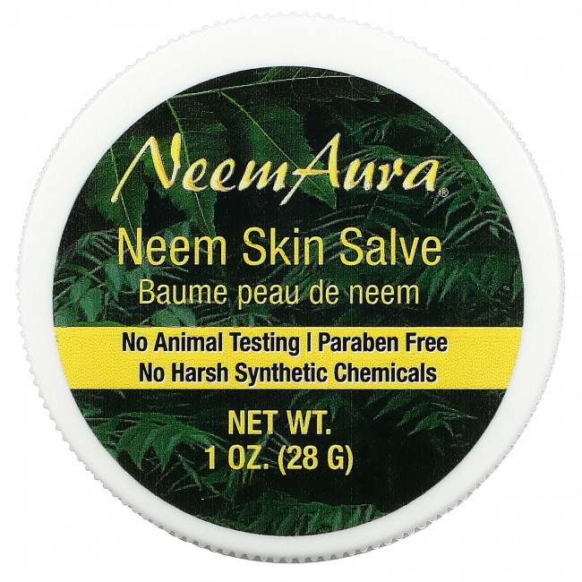 NeemAura, бальзам для кожи с нимом, 28 г (1 унция) NeemAura, бальзам для кожи с нимом, 28 г (1 унция)