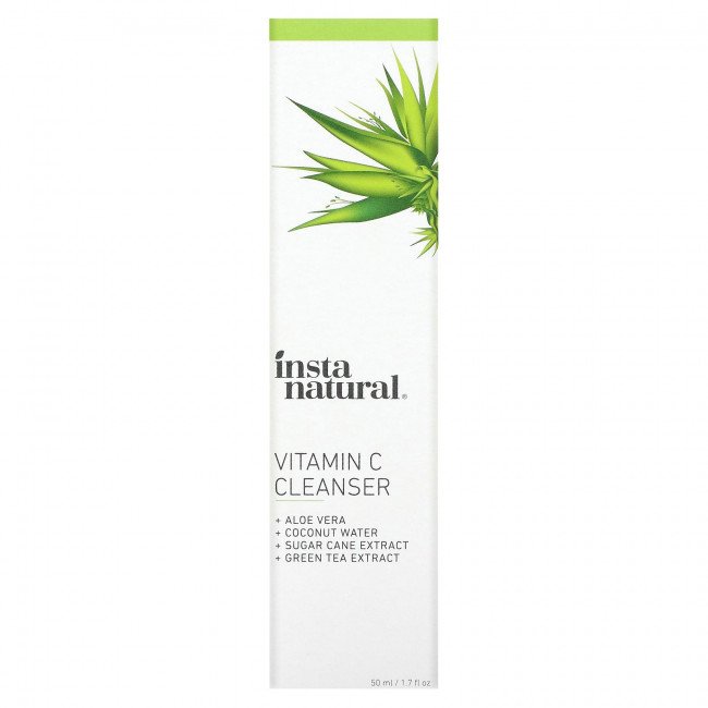 InstaNatural, Очищающее средство с витамином C, 50 мл (1,7 жидк. Унции)
