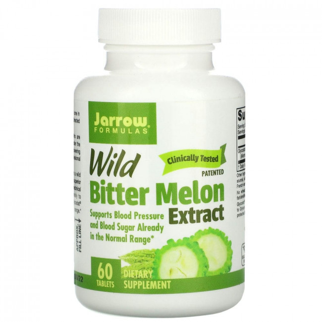 Jarrow Formulas, экстракт дикой горькой дыни, 60 таблеток Jarrow Formulas, экстракт дикой горькой дыни, 60 таблеток