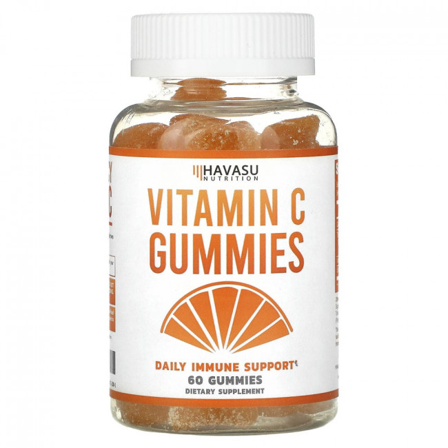 Havasu Nutrition, жевательные конфеты с витамином C, ежедневная поддержка иммунитета, 60 жевательных конфет Havasu Nutrition, жевательные конфеты с витамином C, ежедневная поддержка иммунитета, 60 жевательных конфет