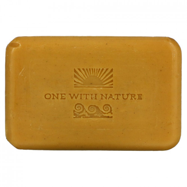One with Nature, Тройное пилированное минеральное мыло, ромашка, 7 унций (200 г)