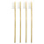 Plus Ultra, Bamboo Toothbrushes, Adult, Soft, 4 Pack