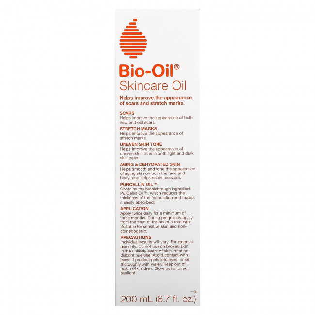 Bio-Oil, Масло для ухода за кожей, 200 мл (6,7 жидк. унции)