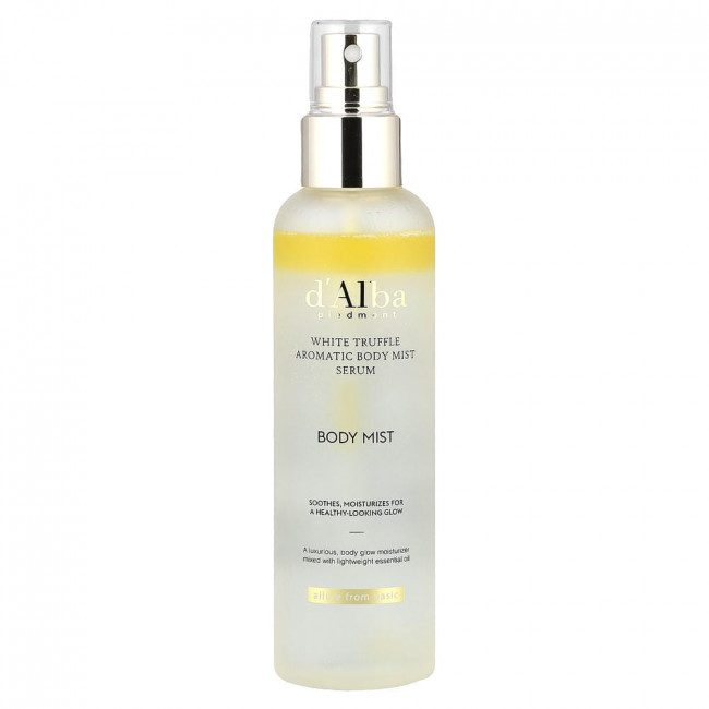 d'Alba, Ароматическая сыворотка-мист для тела с белым трюфелем, 180 мл (6,08 жидких унций) d'Alba, Ароматическая сыворотка-мист для тела с белым трюфелем, 180 мл (6,08 жидких унций)