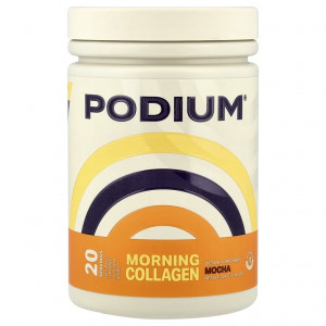 Podium Nutrition, утренний коллаген, со вкусом мокко, 324 г (11,43 унции)