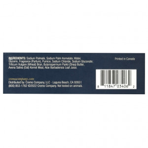 Cremo, Reserve Collection, отшелушивающее мыло для тела, пало санто, 170 г (6 унций)