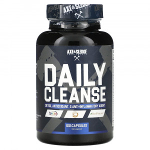 Axe & Sledge Supplements, Daily Cleanse, ежедневное очищение, 120 капсул (Товар снят с продажи)