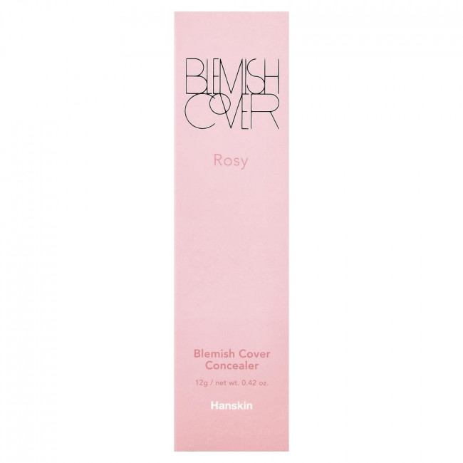 Консилер Hanskin, Blemish Cover Concealer, розовый, 12 г