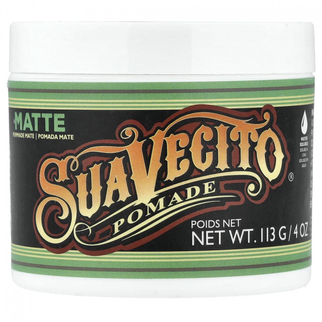 Suavecito, Помада, матовая, 4 унции (114 г) Suavecito, Помада, матовая, 4 унции (114 г)