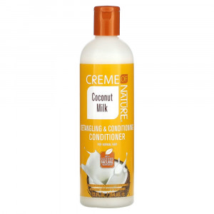 Creme Of Nature, Кондиционер для распутывания волос, кокосовое молоко, 354 мл (12 жидк. Унций)