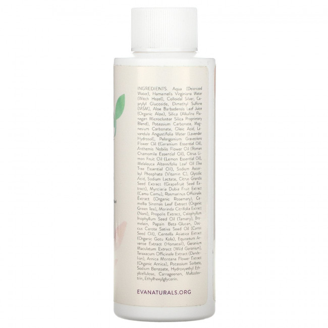 Eva Naturals, Восстанавливающий тоник для лица All In One, 6 унций