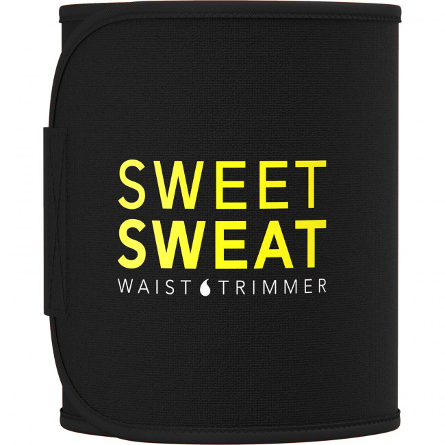 Sports Research, Sweet Sweat, пояс для похудения, маленький, черный и желтый, 1 шт. Sports Research, Sweet Sweat, пояс для похудения, маленький, черный и желтый, 1 шт.
