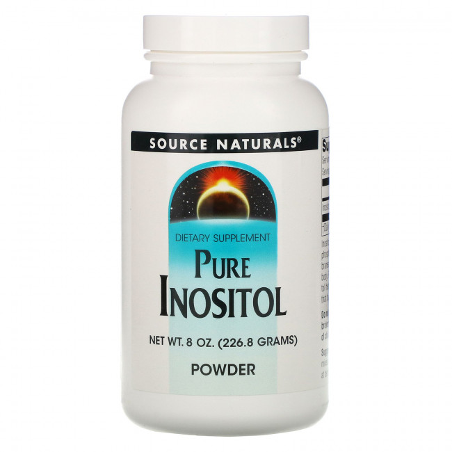 Source Naturals, инозитол, чистый порошок, 226,8 г (8 унций) Source Naturals, инозитол, чистый порошок, 226,8 г (8 унций)