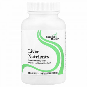 Seeking Health, Liver Nutrients, 60 вегетарианских капсул