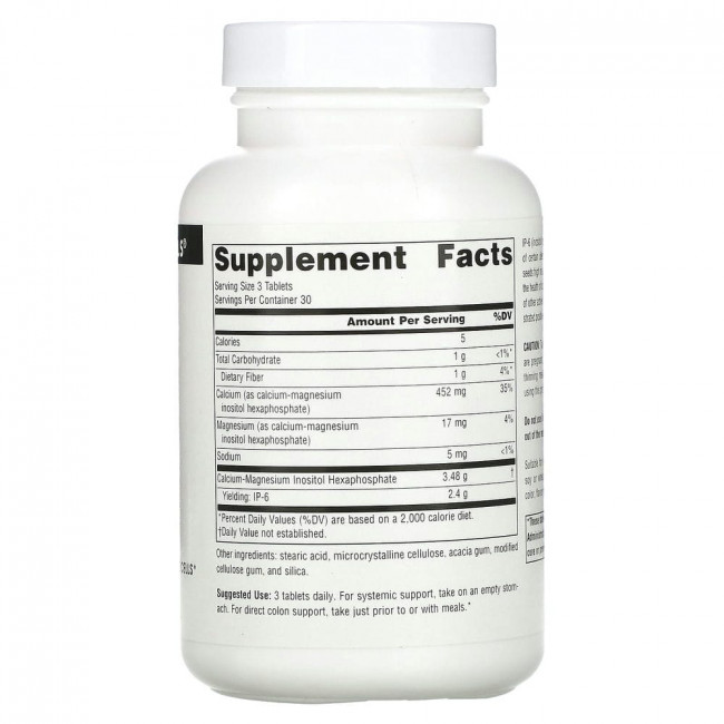 Source Naturals, IP-6, 800 мг, 90 таблеток Source Naturals, IP-6, 800 мг, 90 таблеток