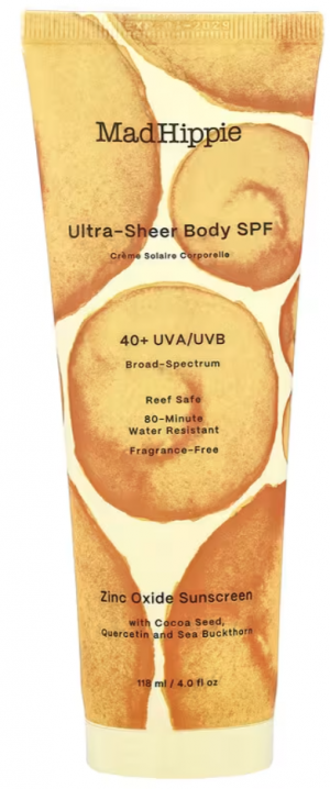 Mad Hippie, Ultra-Sheer Body, SPF, 40+, 118 мл (4 жидк. Унции)