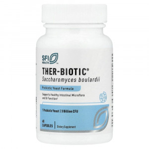 SFI Health, Ther-Biotic®, Saccharomyces Boulardii, 3 миллиарда КОЕ, 60 капсул