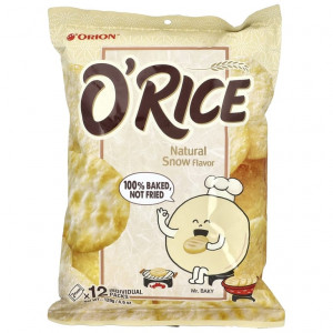 Orion, O'Rice, натуральный снег, 12 индивидуальных пакетиков, 129 г (4,6 унции) (Товар снят с продажи)