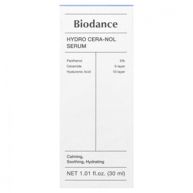 Biodance, Сыворотка Hydro Cera-Nol, 1,01 жидкая унция (30 мл)